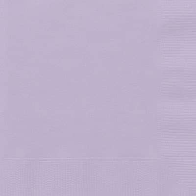 Lavender Square Paper Napkins 33cm (20 Pack)