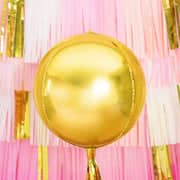 Gold Foil Balloon Ball 16"