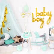 Boy Gold Foil Balloon