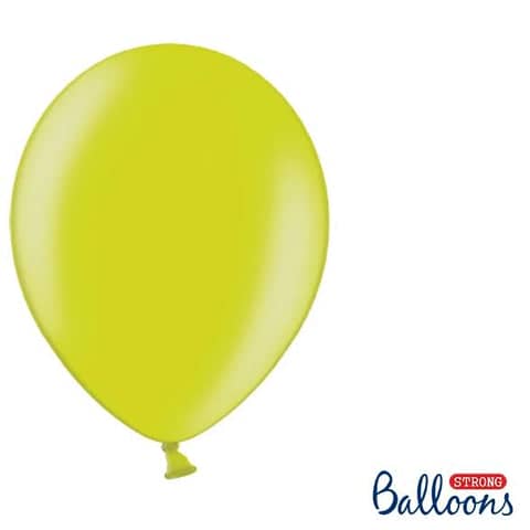 Lime Green Strong Latex Balloons 12" (10 Pack)