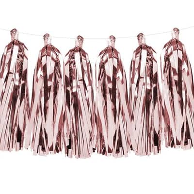 Rose Gold Tassel Garland (1.5m)