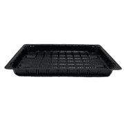 Black Sushi Trays & Lids (Pack of 10) - 3 Sizes Available