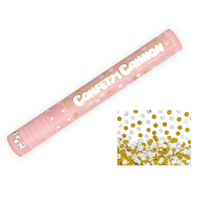 Gold & Silver Foil Confetti Cannon (40cm)