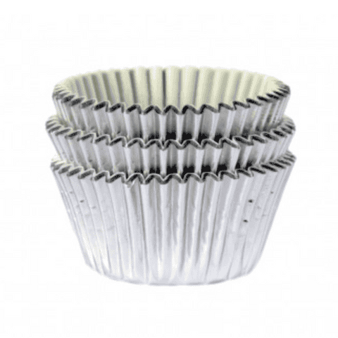 Silver Foil Muffin Cases (Pack of 45)