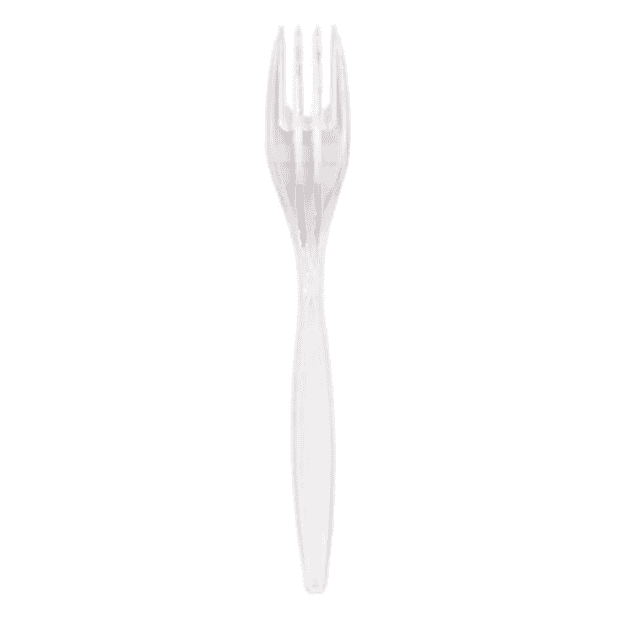 Clear Plastic Forks Heavy Duty (50 Pack)