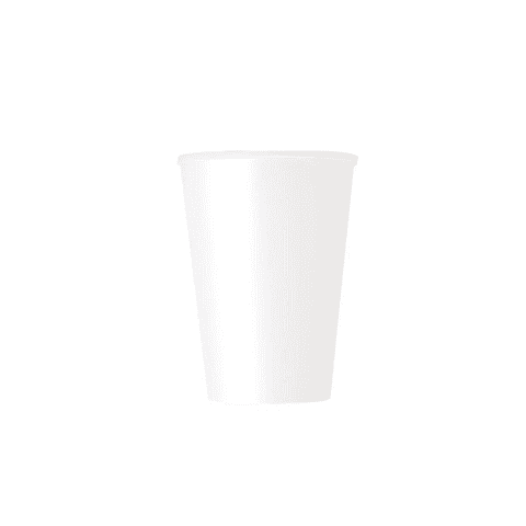 White Paper Cups 270ml (8 Pack)