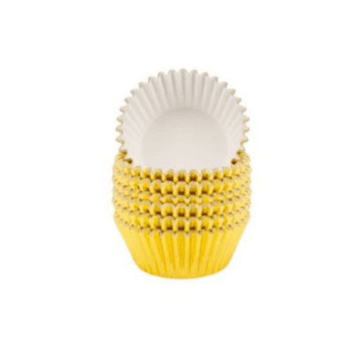 Gold Mini Cupcake Cases - Petit Four (Pack of 60)