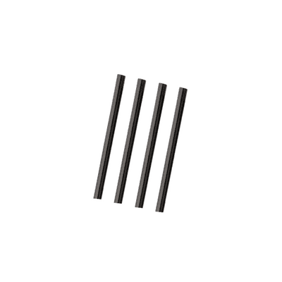 Black Cocktail Paper Straws 5.5" (250 Pack)