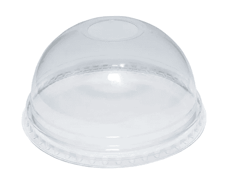 16oz Plastic Smoothie Cups & Lids Clear (50 Pack)